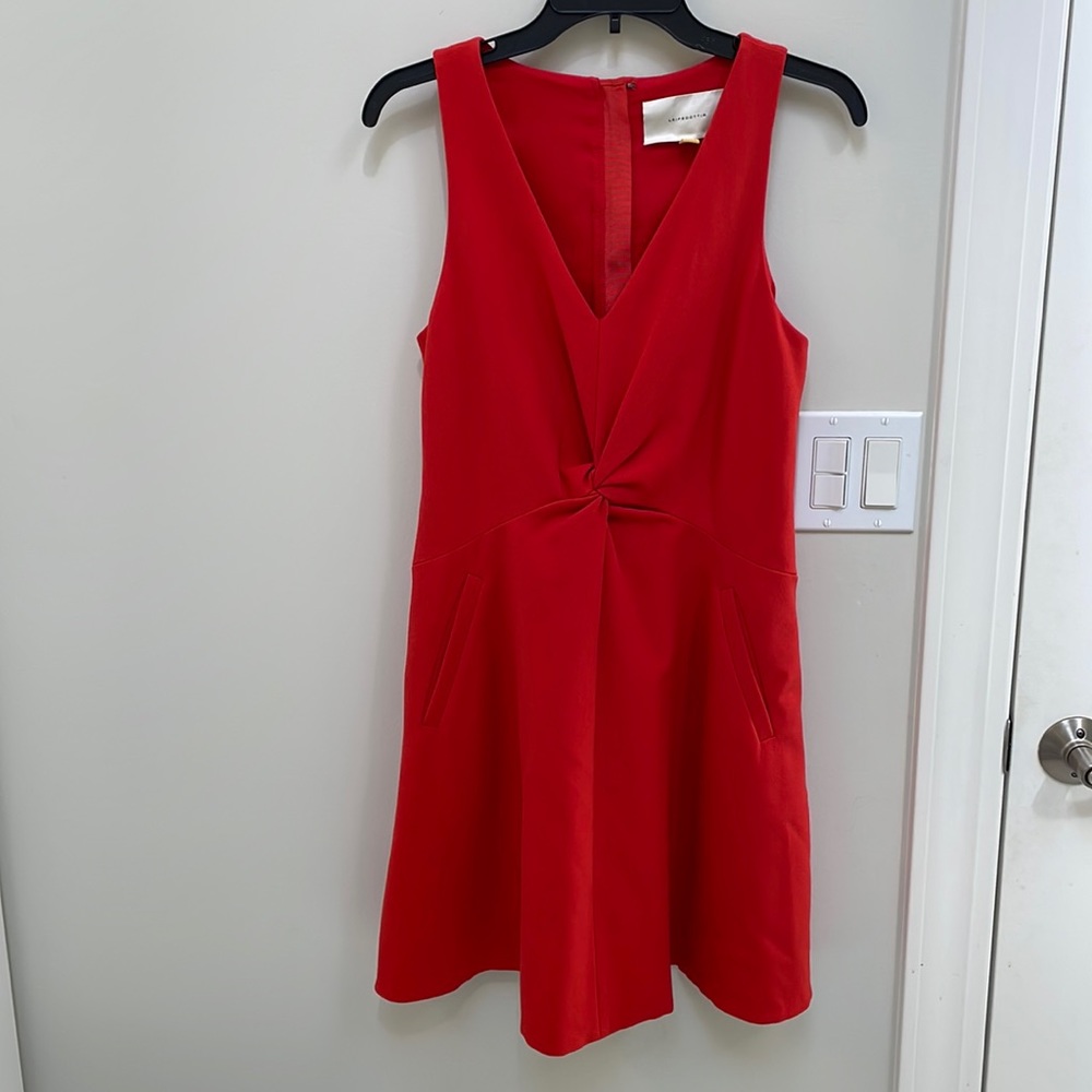 Anthropologie Leifsdottir Fit Flare Twisted Dress size 6
